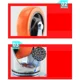 thumbnail image 5 of 4 unids/lote 2,5/3/4/5 pulgadas ruedas Tonghua medianas naranjas caja de vuelo gabinetes equipo de máquina Industrial girar ruedas universales, 5 of 5