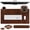 Antique, variant on Leather Desk Pad Real Leather Desk Mat Thick (3mm) Double Layer (32x16) Cover Blotter Desk Protector Large Computer Mat for Keyboard Mouse Pad Table Laptop Mat Office Accessories - Antique
