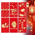 thumbnail image 1 of Tool Series 6pcs Red Envelopes Chinese New Year Envelopes For 2025 New Year 6 Designs Cute, 1 of 9