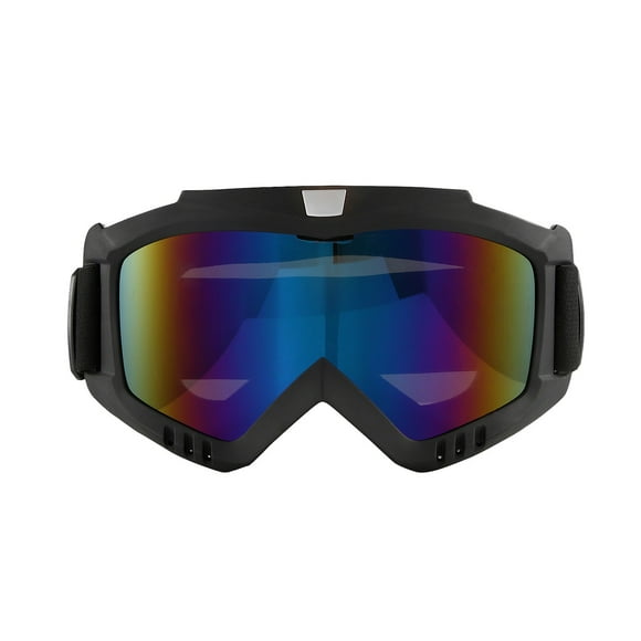 Ensemble de Lunettes de Moto et de Ski pour Sports d'Hiver pour Tous les Âges – Lunettes de Course VTT Durables et Coupe-Vent avec Ajustement Clair et Confortable