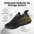 thumbnail image 4 of FitVille Men's Wide Fit Slip - Resistant Running Shoes Thick-Sole Upgraded Arch Support Shoes with Rebound Cushioning for Men, 4 of 6