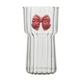 thumbnail image 1 of Boreal Craft Ripple Glass Cup With Bow Stripe Glass Cup Glass Cup Retro Glassware Suitable For Coffee Juice Water Tea Cups for Kitchen Set Glass, 1 of 6