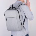 thumbnail image 2 of Arcticice 15.6" Laptop Backpack with 14" Laptop Tote Adjustable Shoulder Bag, Waterproof Travel Business Work College School Bag, Grey, 2 of 9
