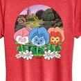 thumbnail image 3 of Disney - Alice in Wonderland - Flower Row - Women's Short Sleeve Graphic T-Shirt, 3 of 5