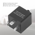 thumbnail image 4 of Relais Clignotant Réglable, Relais Clignotant LED Voiture DC12V Contact Normalement Ouvert 3 Broches 10A en Ligne pour le Remplacement, 4 of 8