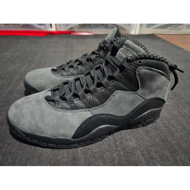 Ni - ke Ni - ke Air Jordan 10 Retro Dark Shadow/True Red-Black 310805-002 Size 10.5