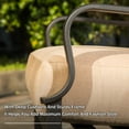 thumbnail image 4 of Domi Patio Conversation Set of 4, Cushioned Outdoor Furniture Sets with All Weather Galvanized Steel Frame (Spring Coil Seat Cushion) -Beige, 4 of 9