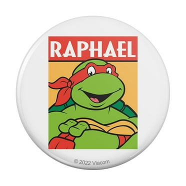 Teenage Mutant Ninja Turtles Raphael Pinback Button Pin
