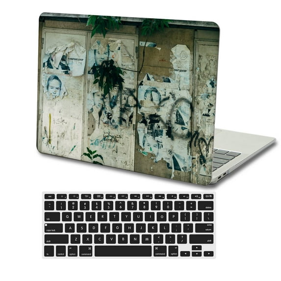 KSK KAISHEK Protective Case Hard Cover Compatible 2023/2022/2021 Rel. MacBook Pro 16 inchs with XDR Display Touch ID Type C + Black Keyboard Cover Model: A2485 & A2780 Painting A 0282