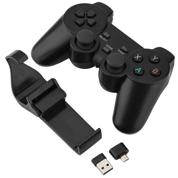 Sidaley 2.4G Wireless Smart Gamepad Controlador de juegos Bluetooth para PC Teléfono móvil Videojuegos y accesorios