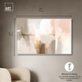 thumbnail image 5 of Tonal Gradations II Canvas Minimalist Boho by Art Remedy, White Frame, 54 x 36, 5 of 7