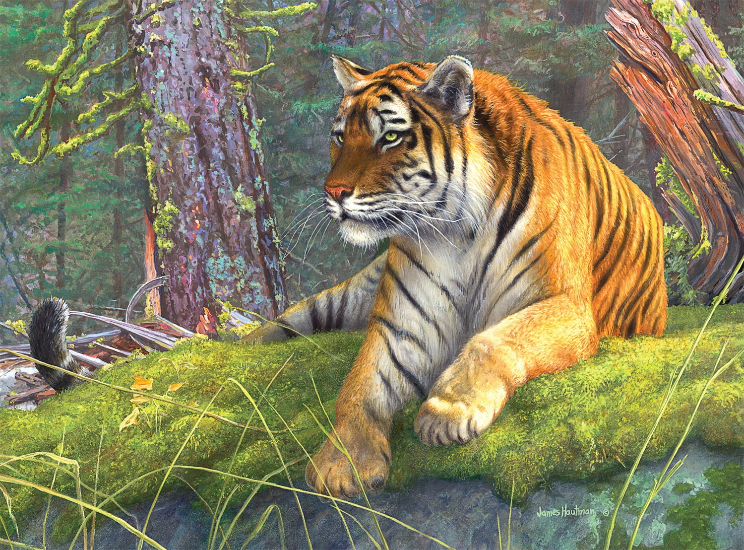 Buffalo Games 1000-Piece Jim Hautman Fearless Jigsaw Puzzle