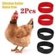 thumbnail image 5 of 2X Cockerel Rooster Quiet No Crow Anti Noise Band Collar Neck Poultry Y5P, 5 of 5