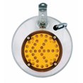 thumbnail image 2 of United Pacific Miroir Chauffant Convexe en Acier Inoxydable 8 1/2 Pouces avec LED - Passager, 86506, 2 of 4