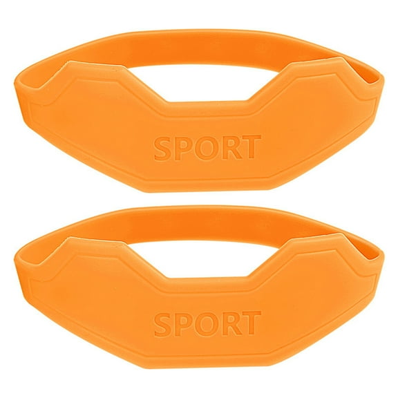 Hyasfey 2 Pcs Silicone Patella Band Patellar Tendon Stabilizer Knee Brace for Knee Pain And Tendonitis Knee Support Strap for Basketball Running Fitness Training