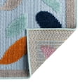 thumbnail image 6 of Rugs.com Aruba Outdoor Collection Rug – 5' 3 x 8' Blue Low-Pile Rug Perfect For Any Outdoor Space, Bedrooms, Dining Rooms, Living Rooms, 6 of 9