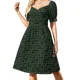 thumbnail image 1 of Vestido de manga corta Spy of Wakanda para mujer, vestidos formales para ocasiones especiales, vestidos de verano para mujer, 1 of 8