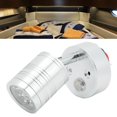 thumbnail image 1 of Foco De Cabecera Interior, Luz De Lectura LED Para Vehículos Recreativos, Aleación De Aluminio Cromado Ajustable Para Autocaravanas, 1 of 7