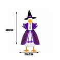thumbnail image 3 of Nkmbld Halloween Porch Goose Decor for 23" Cement Plastic Geese Costume with Witch Hat for Fall Outdoor Garden Patio Statue Thanksgiving Decor, 3 of 7