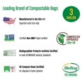 thumbnail image 2 of BioBag Premium Compostable Food Scrap Bags, 3 Gallon, 100 Count, 2 of 5