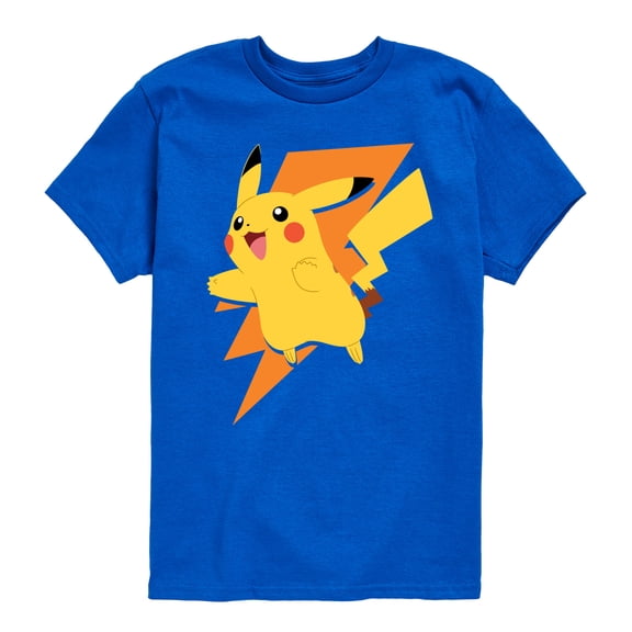 Pokémon - Pikachu Thunderbolt Short Sleeve Graphic T-Shirt