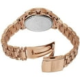 thumbnail image 2 of Dazzling Women's Swiss Quartz Dual Time Crystal-Accented Rose-Tone Bracelet Watch, 2 of 5