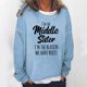 thumbnail image 2 of Sudadera de gran tamaño con estampado de letras y texto divertido para mujer, cuello redondo, manga larga, suelta, blusa individual Pompotops  gfhjh18802, 2 of 5