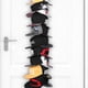 thumbnail image 3 of Naiovety Colgador trasero para puerta, Clip para ropa, sombreros, bufandas, bolso de mano, calcetines, corbata, chaqueta, gancho de Almacenamiento y organización del hogar  20 clips de piezas, 3 of 6