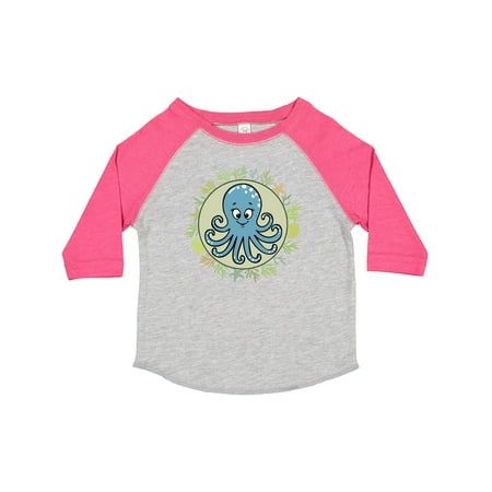 

Inktastic Octopus Cute Ocean Sea Creature Gift Toddler Boy or Toddler Girl T-Shirt