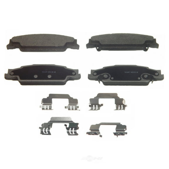 Disc Brake Pad Set Fits select: 2005-2008 PONTIAC GRAND PRIX, 2008 CADILLAC CTS