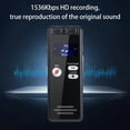 thumbnail image 3 of Grabadora de Voz Digital 64G Reproductor de Música MP3 con Micrófono y Altavoz Grabación HD de 1536 KBPS Carga USB, 3 of 5