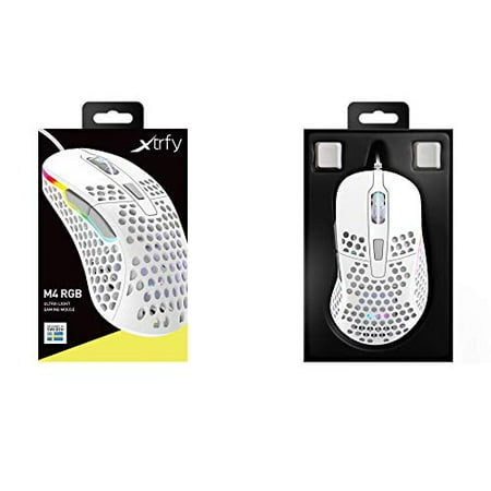 Xtrfy M4 Rgb Lightweight Mouse White Windows Walmart Canada