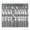 Silver, variant on 1-Ply Metallic Fringe Drape, 15" x 10', (1/Pkg)