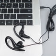 thumbnail image 3 of Jangslng Wired Earphone Sensitive Noise Reduction Comfortable 3.5mm Stereo Ear Hook Earbud for Calling, 3 of 8
