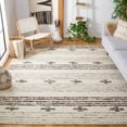 thumbnail image 2 of SAFAVIEH Natura Kyle Striped Area Rug, Black/Ivory, 11' x 15', 2 of 8