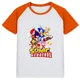 thumbnail image 3 of Nueva camiseta de dibujos animados linda de verano para niños, Sonic 2, camiseta estampada de manga corta para niñas, camiseta de algodón Sonic de manga corta, 3 of 5