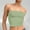 Green, variant on Basic Undershirt Tanks Women Solid Color Sleeveless Strapless Off Shoulder Tube Top Cami