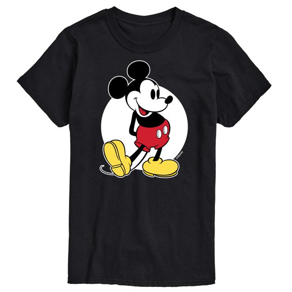 Mickey & Friends - Classic Retro Mickey - Men's Short Sleeve Graphic T-Shirt