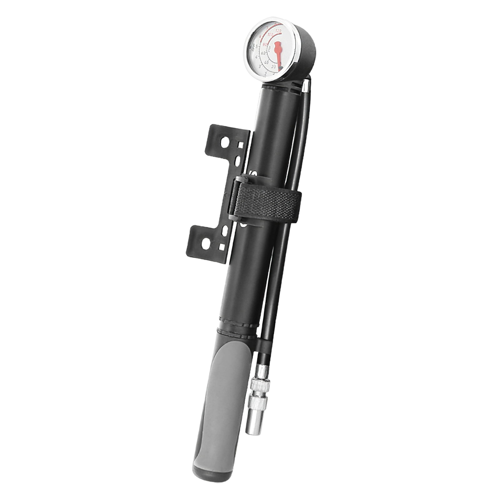 Details about   Bike Pump Mini Portable Bicycle Foot Pump Pressure Gauge Tire Air Pump 100 PSI 
