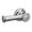 Chrome, variant on Moen Belfield Brushed Nickel 4" Metal Decorative Toilet Tank Flush Lever, YB6401BN