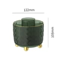 thumbnail image 3 of YAOMOBB Porte-Crayon Transparent Rotation à 360 Degrés Porte-Crayon de Bureau Transparent Grande Capacité Multi-Compartiments, 3 of 6