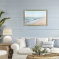 thumbnail image 2 of Stupell Industries Summer Sunlit Shoreline Gold Framed Floater Canvas Wall Art design by Lazar Studio, 21 x 31, 2 of 9