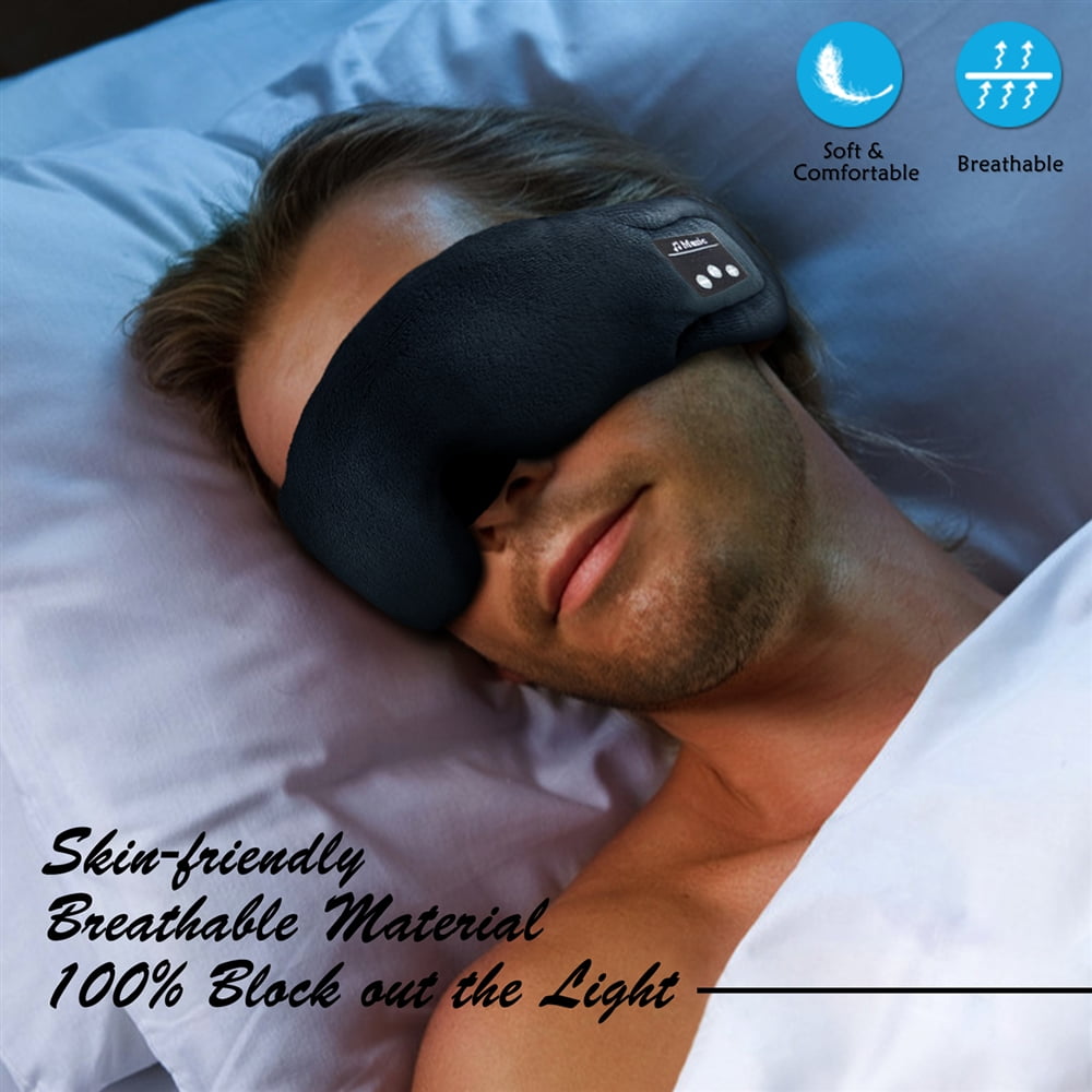 Sleep Headphones Bluetooth 5.0 Sleeping headphones Mask, ABLEGRID