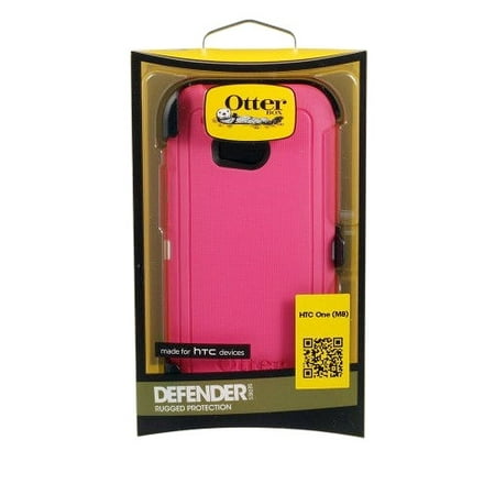 Otterbox Defender Case for HTC One M8 - Neon Rose