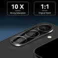 thumbnail image 2 of Dteck 3-Pack Camera Lens Protector for Samsung Galaxy S25,Tempered Glass Camera Protector Back Lens Cover, Ultra HD, 9H Hardness, Anti-Scratch, Case Friendly,Easy Installation,Black, 2 of 5