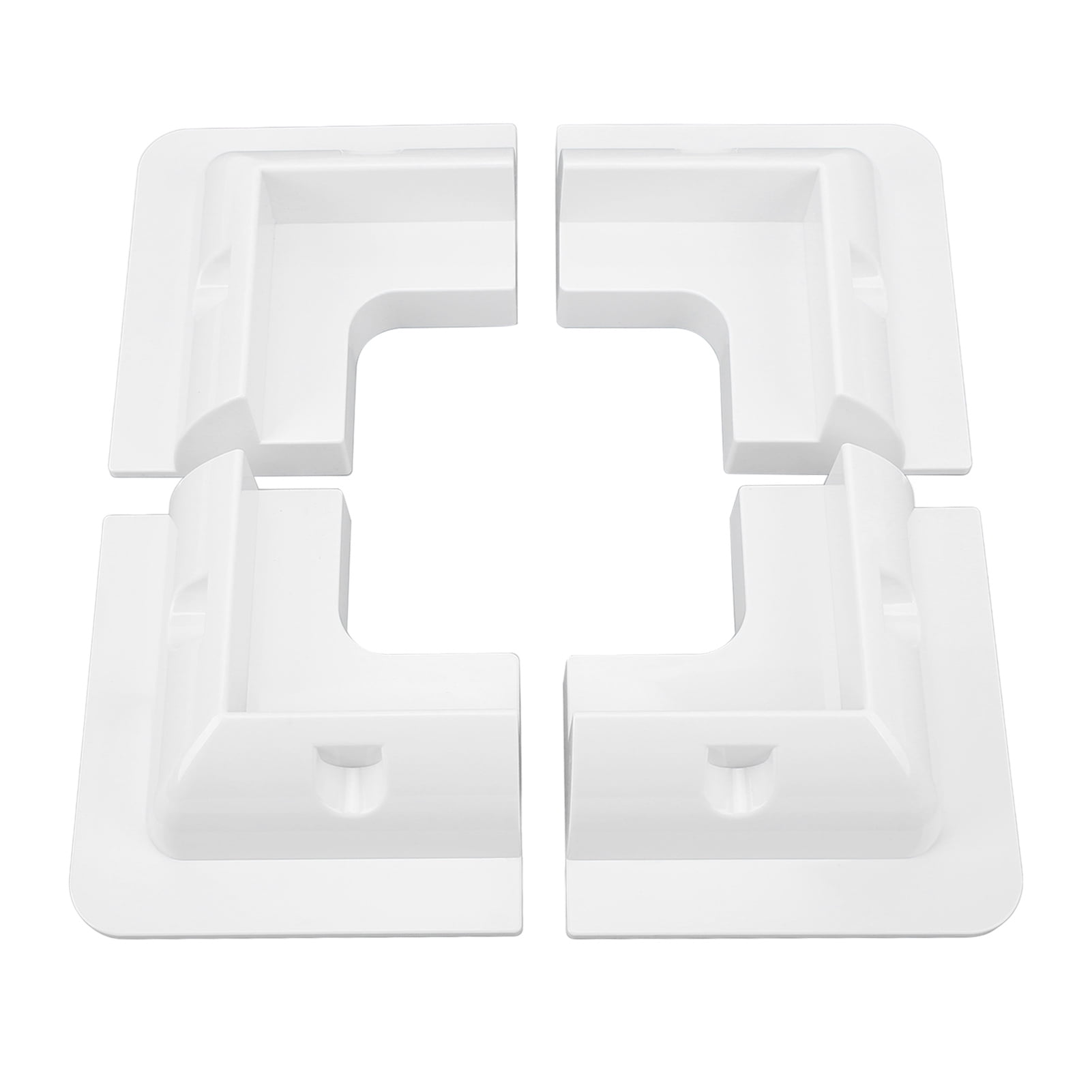 Solar Panel Corner Bracket, ABS Effective Protection Easy Installation
