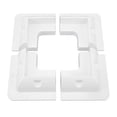 thumbnail image 2 of Solar Panel Roof Mount Set, Non Fading ABS Solar Panel Corner Bracket Drill Free  For RV, 2 of 8