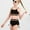Black, variant on Girls Swimsuits with Shortss Teen Girl Bathing Suits 2 Piece Bathing Suit for Kids 11-12 Years