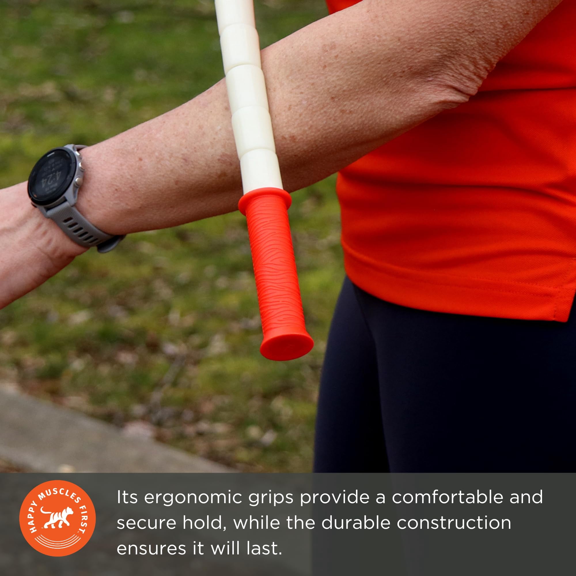 The Stick - Bendy 15" Flexible Roller For Myofascial Release & Trigger Points Bendable Deep Tissue  Shoulders Improve