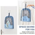 thumbnail image 5 of KK KINGRACK Ironing Board, Small Tabletop Ironing Board with Iron Holder, Foldable&Space-Saving, Blue＋Gray, 5 of 8